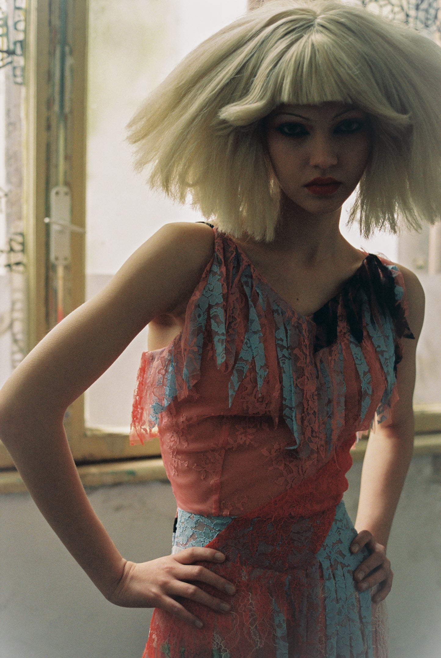 AW23 Confetti Pastel Fringe Dress