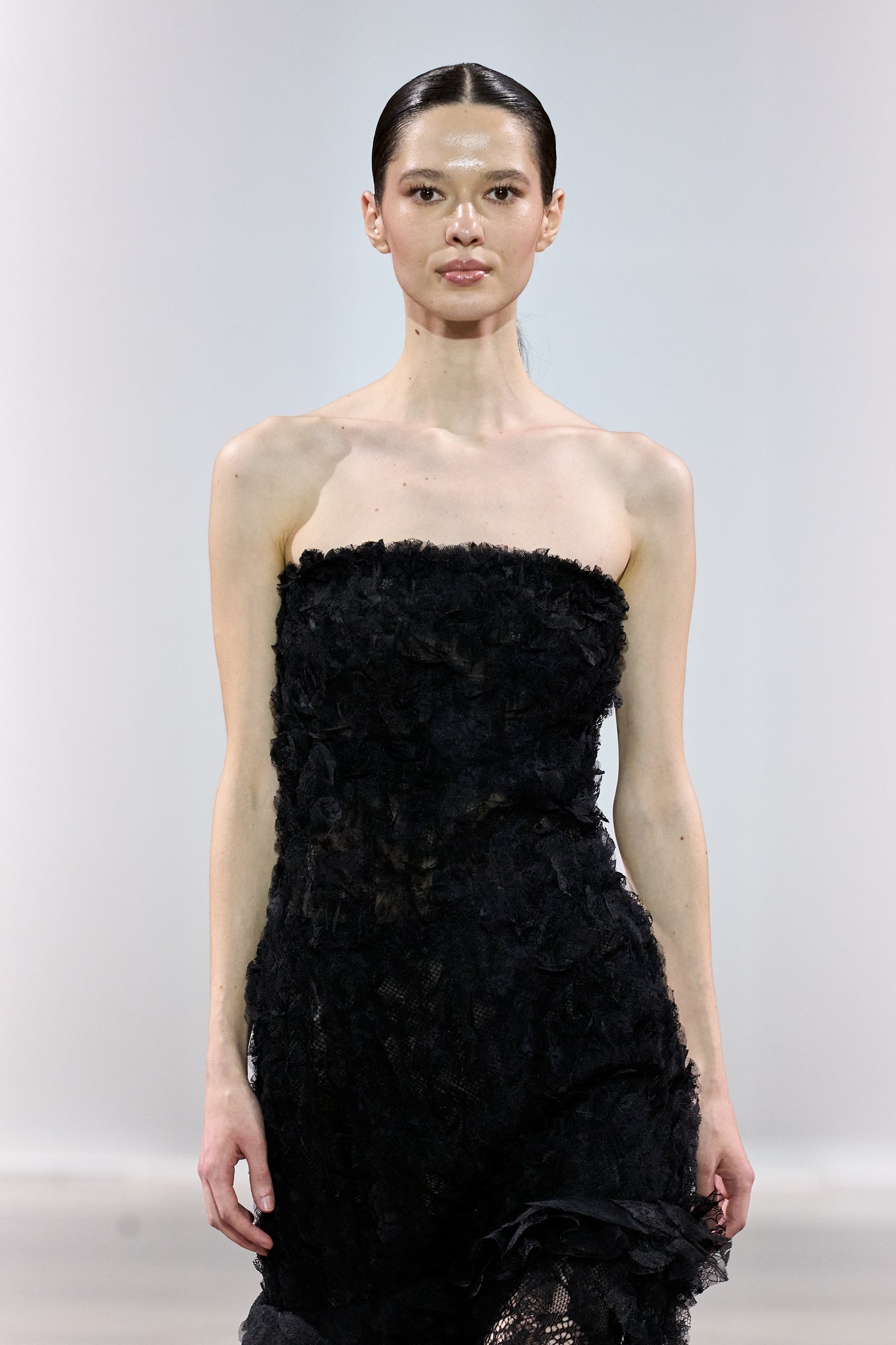 Fringe Lace Sequins Sleeveless Dress