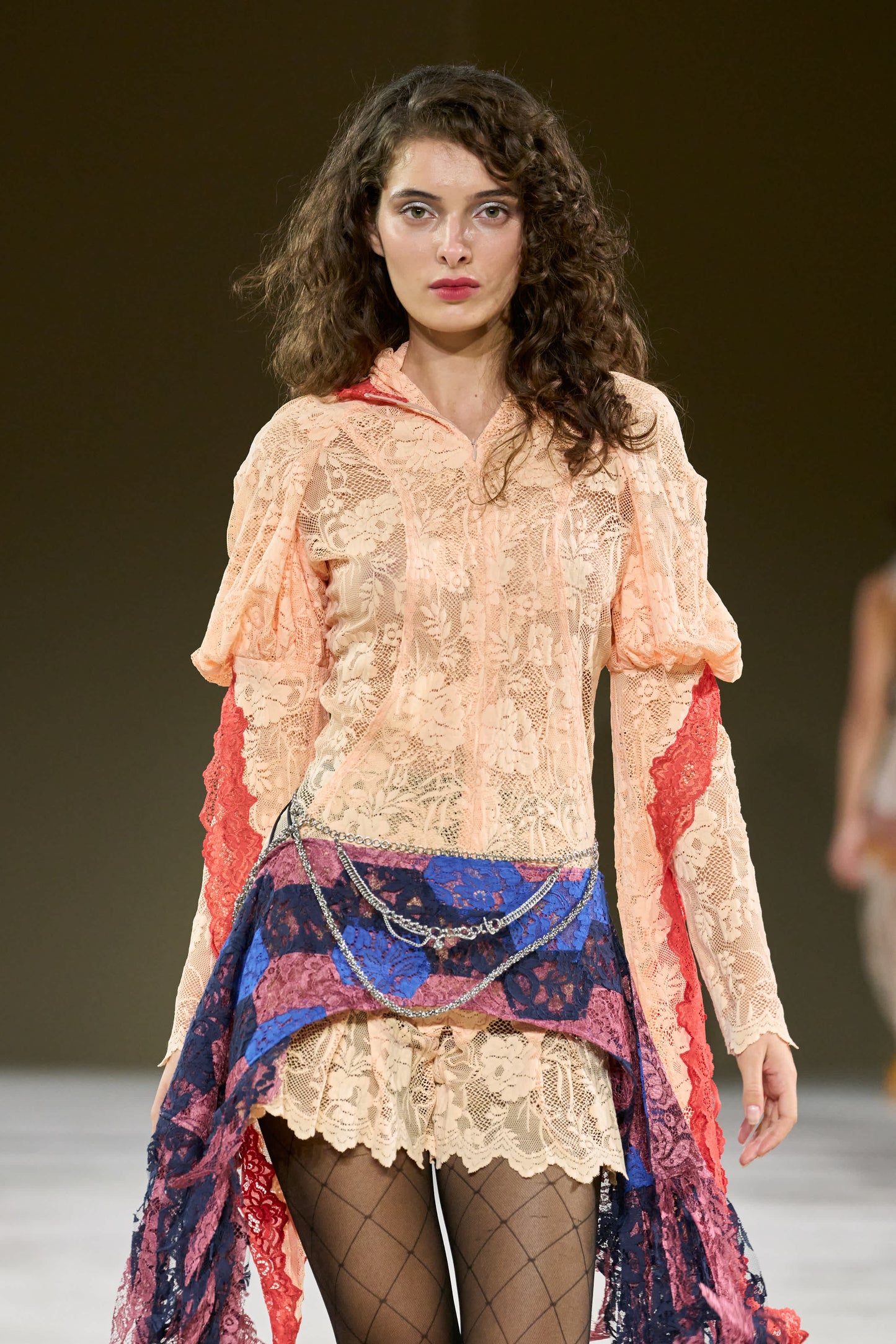 Puffed Sleeved Medieval Rave Dress