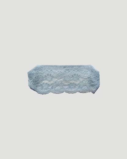 Baby Blue Narrow Lace Headband
