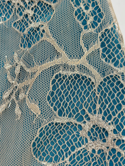Gold Thread Lace Beanie