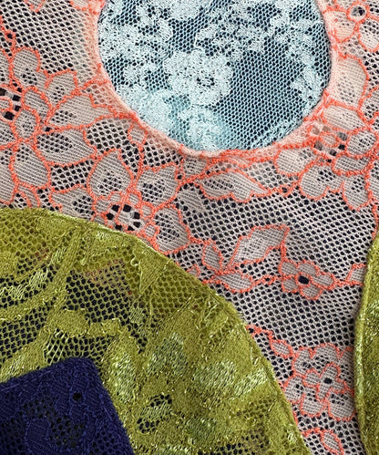 One-of-a-Kind Purple Star Tee  Multi-Color Lace (Fits L-XL) - SOLD OUT