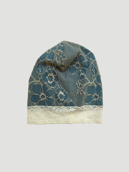 Gold Thread Lace Beanie
