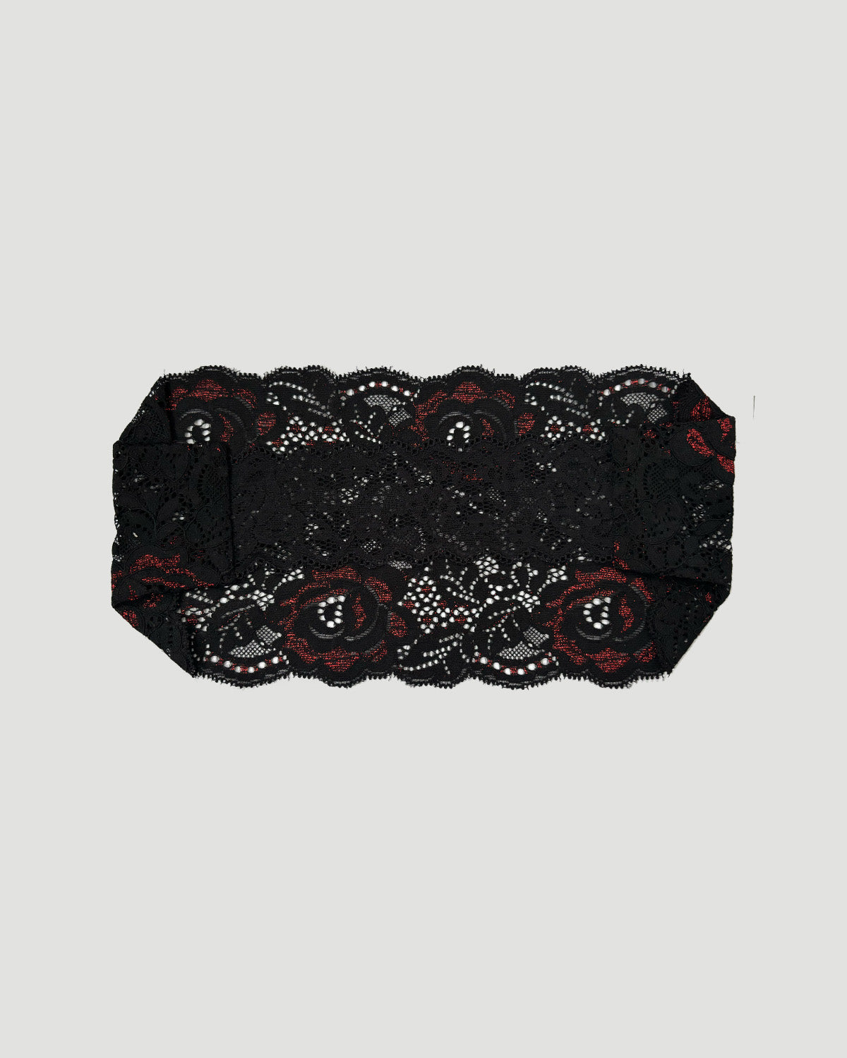 Black Roses Lace Headband