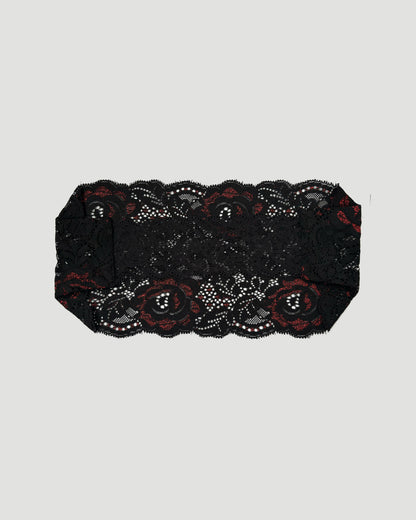 Black Roses Lace Headband