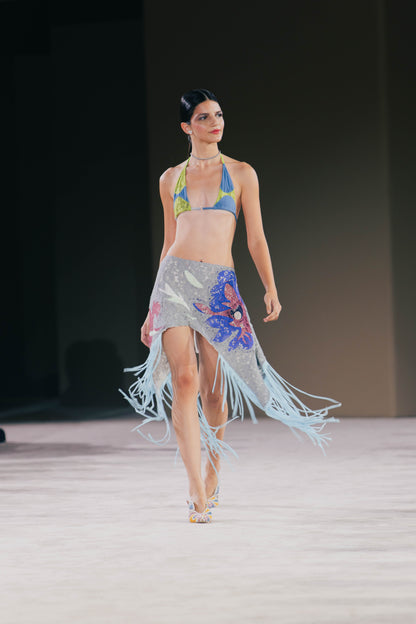 Floral Confetti Lace Girdle "Brâu"