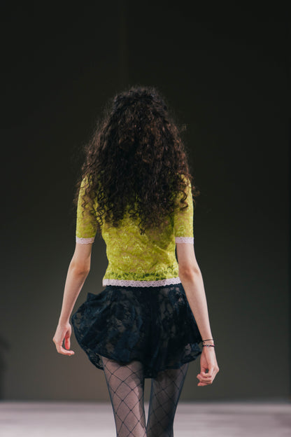 High Waisted Lace Shorts - Pre-Order SS26 (Delivery December 2025)
