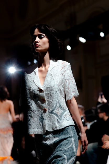 Hurel Paris Lace Sparkle Jacket