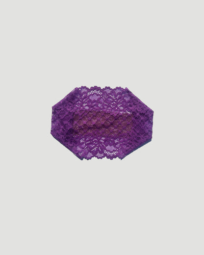 Neon Purple Lace Headband