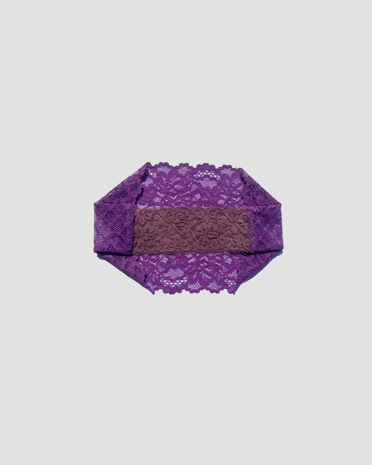 Neon Purple Lace Headband
