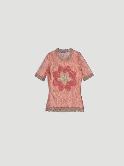 Short Sleeve Floral Tee