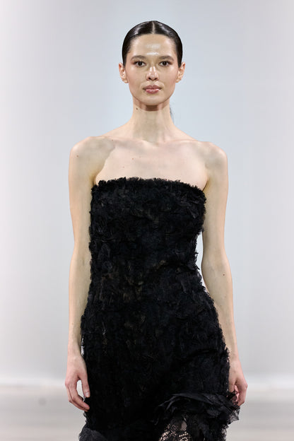 Fringe Lace Sequins Sleeveless Dress