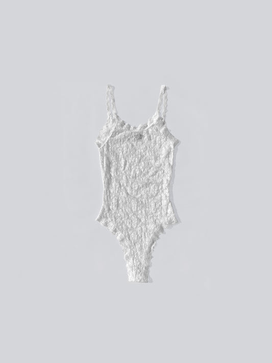 White Lace Bodysuit