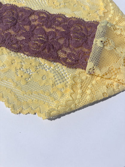 Yellow Lace Headband