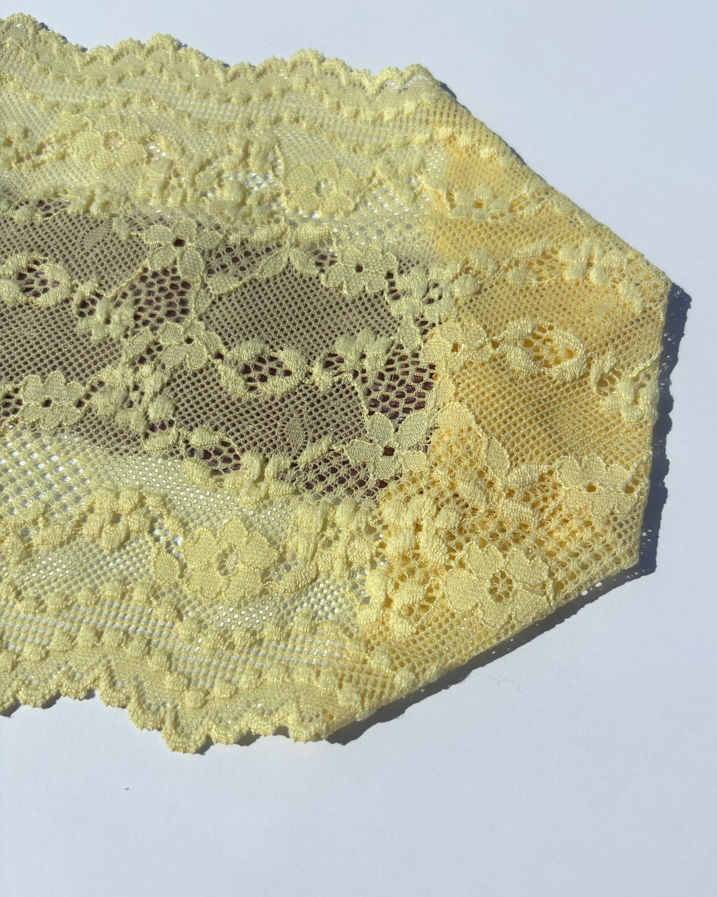 Yellow Lace Headband